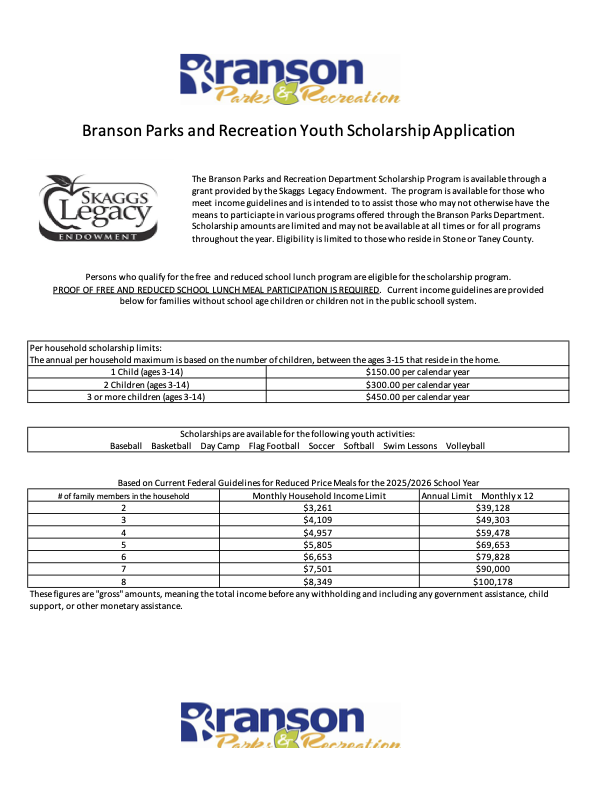 2026 Scholarship Form